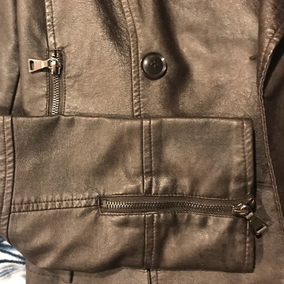 ✨Express Faux Leather Jacket - Picture 5 of 7